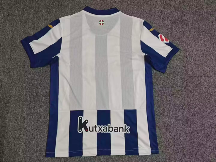 2026/27 Real Sociedad Home Fan Version Football Jersey — image 2 of 2
