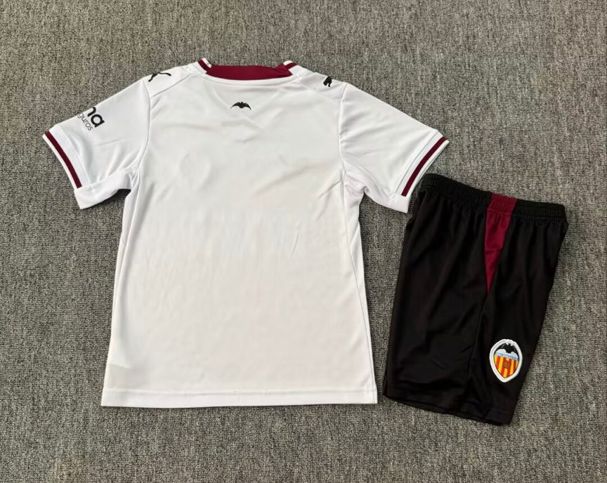 2026/27 Valencia Home Kids Football Kit — image 2 of 2