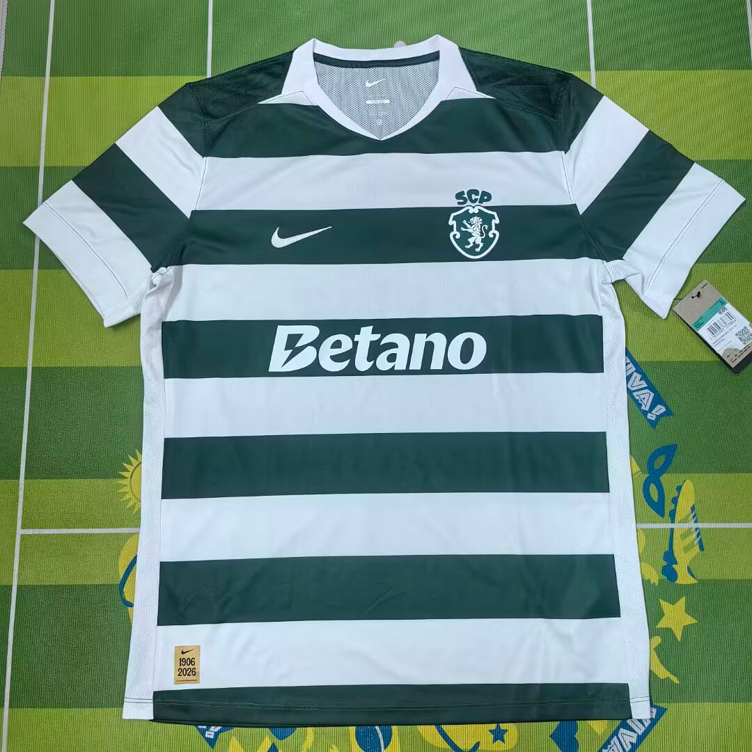 2026/27 Sporting CP Home Fan Version Football Jersey — image 1 of 1