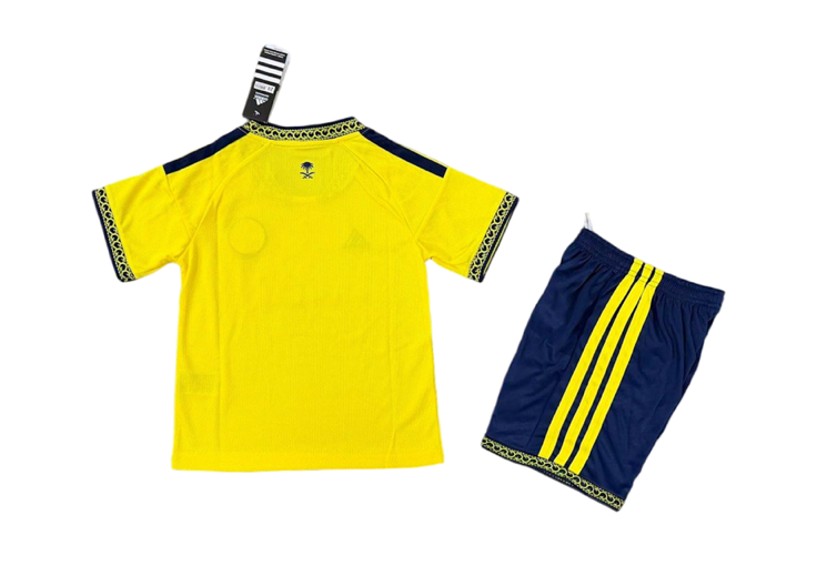 2026/27 Al Nassr Home Kids Football Kit — image 2 of 2