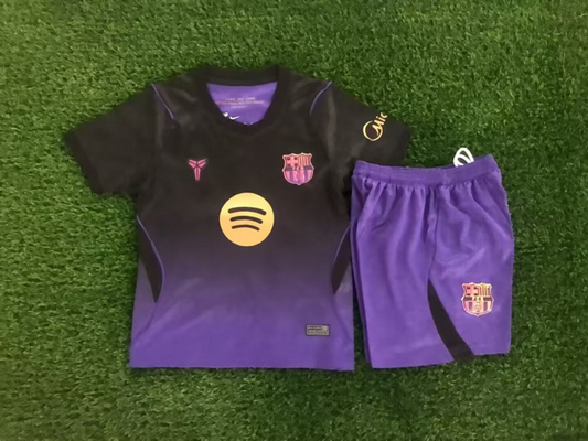 2026/27 Barcelona Away Kids Football Kit — image 1 of 1