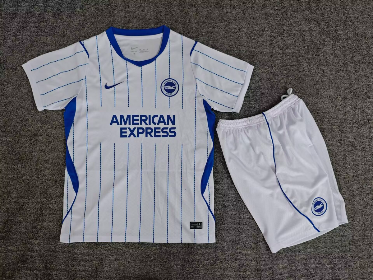 2026/27 Brighton & Hove Albion Away Kids Football Kit — image 1 of 2