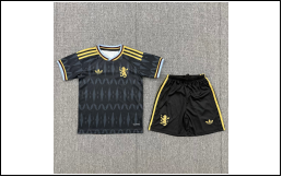 2026/27 Aston Villa Away Kids Football Kit