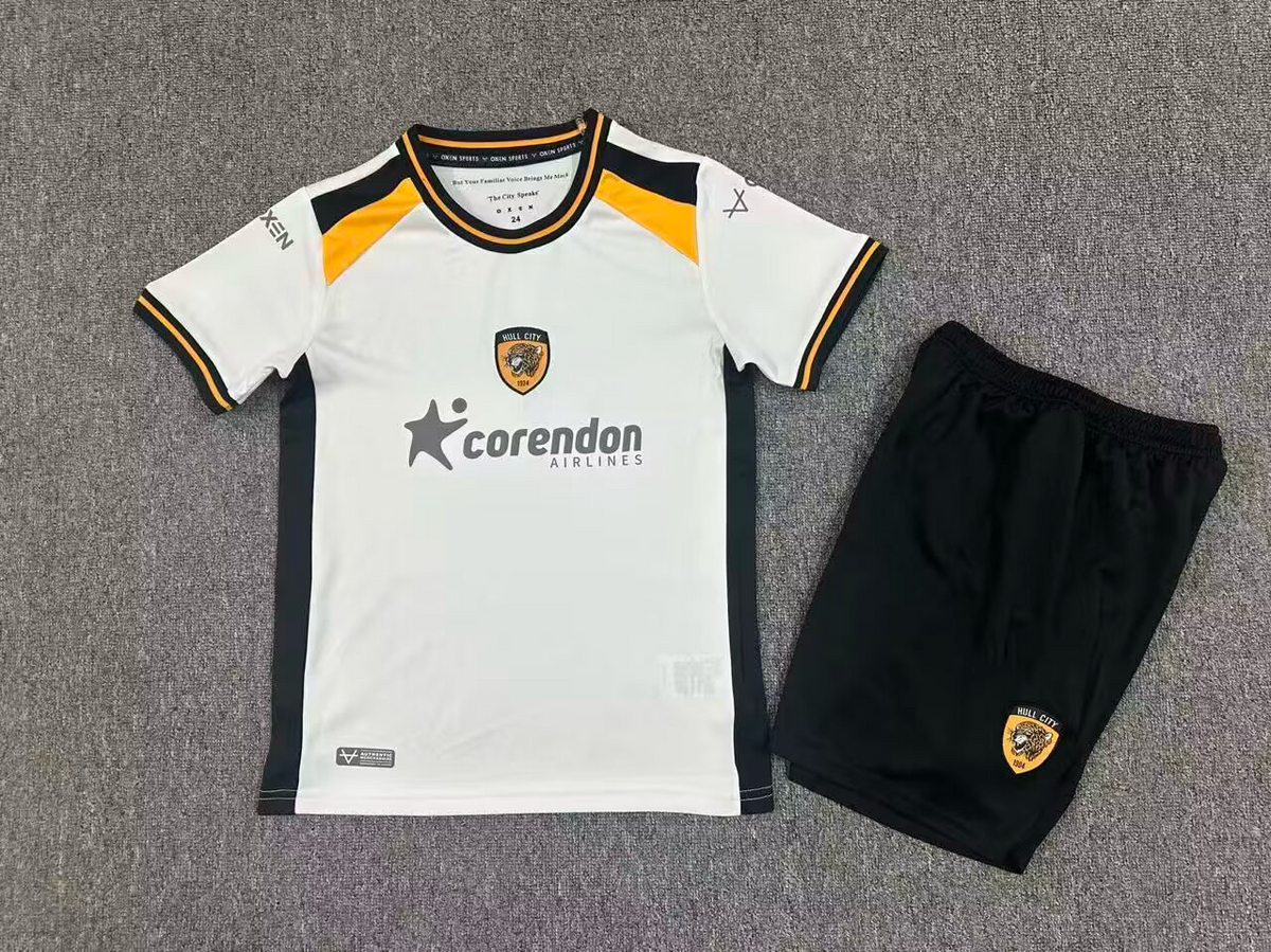 2026/27 Hull City Away Kids Football Kit — image 1 of 2