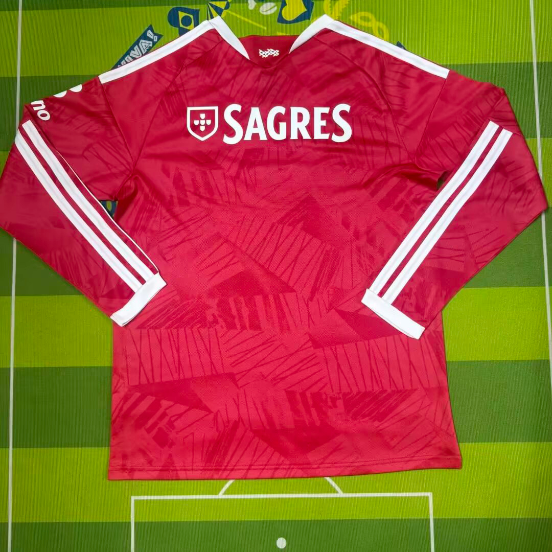 2026/27 Benfica Long Sleeve Home Fan Version Football Jersey — image 2 of 2