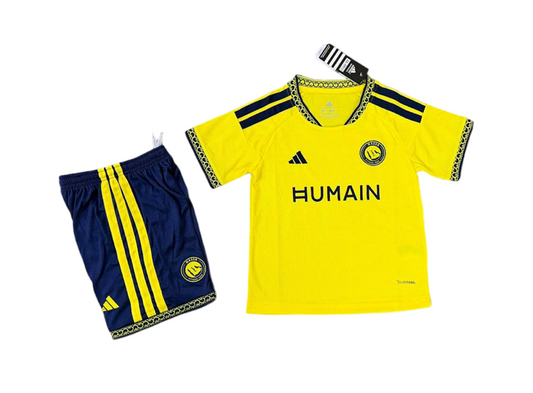 2026/27 Al Nassr Home Kids Football Kit — image 1 of 2