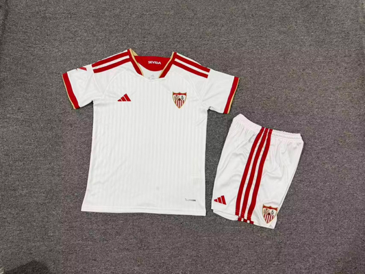 2026/27 Sevilla Home Kids Football Kit — image 1 of 2