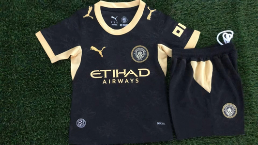 2026/27 Manchester City Away Kids Football Kit — image 1 of 1