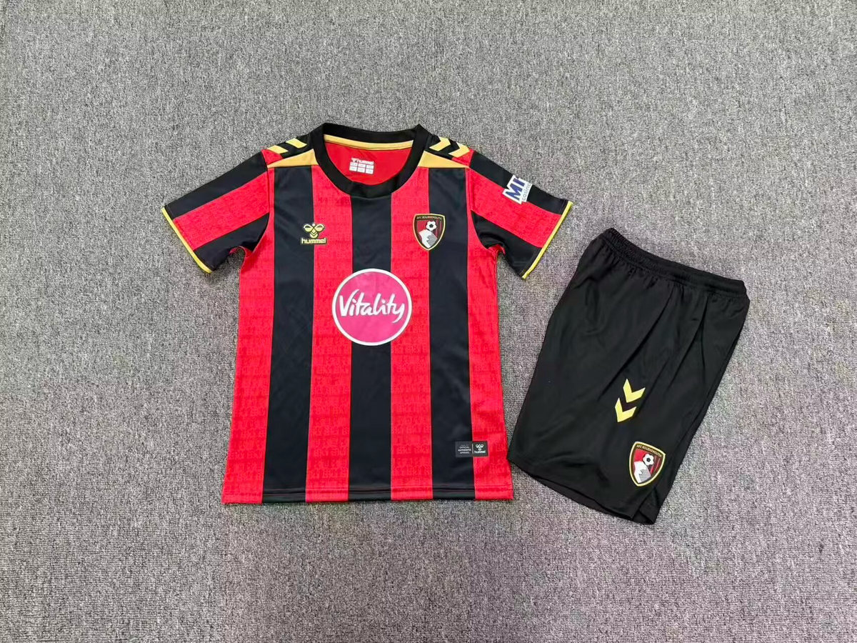 2026/27 Bournemouth Home Kids Football Kit — image 1 of 2