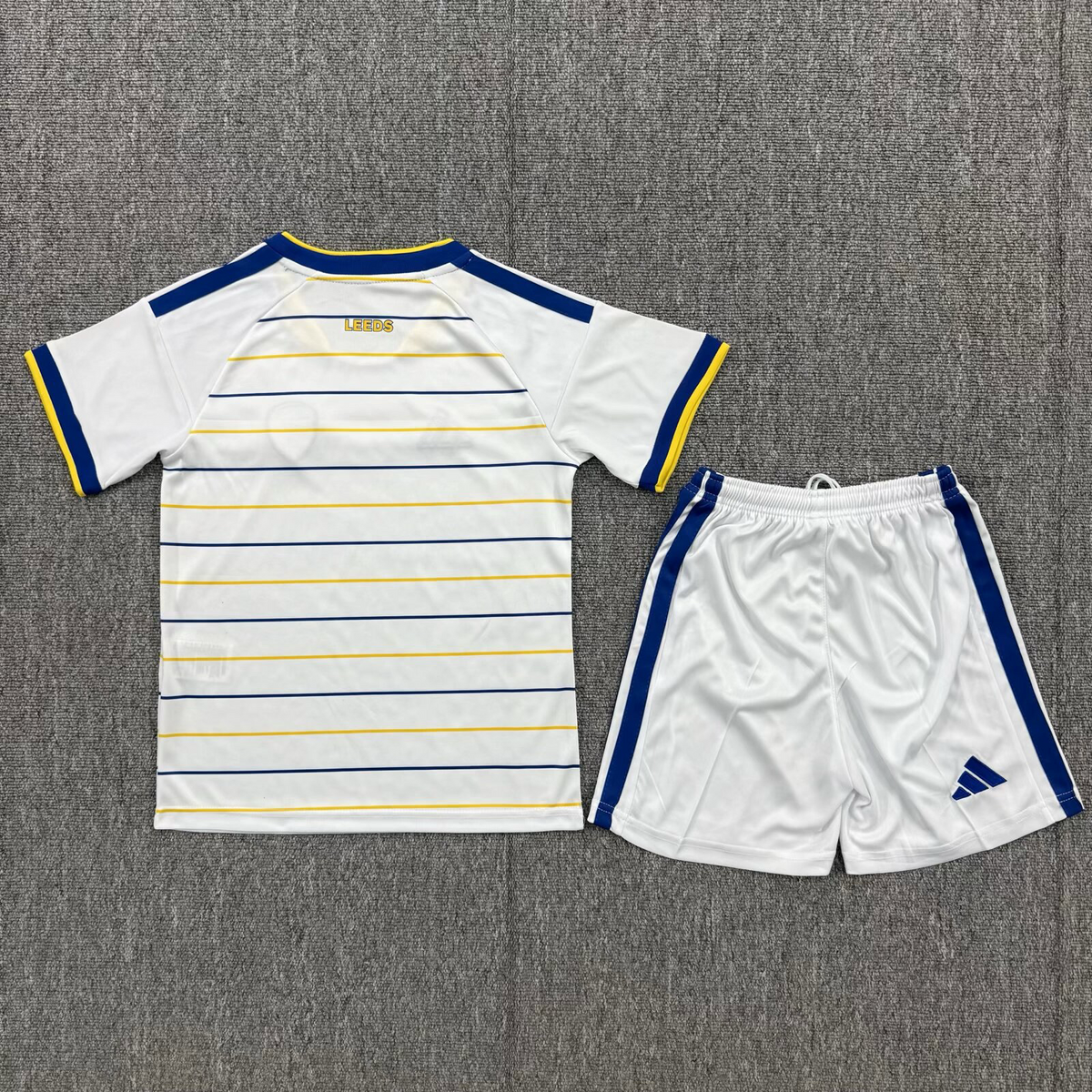 2026/27 Leeds United Home Kids Football Kit — image 2 of 2