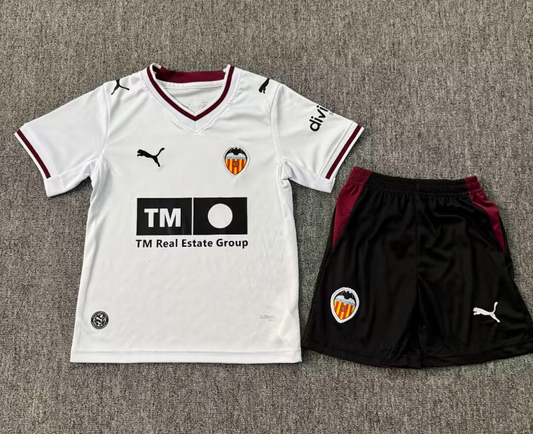 2026/27 Valencia Home Kids Football Kit — image 1 of 2