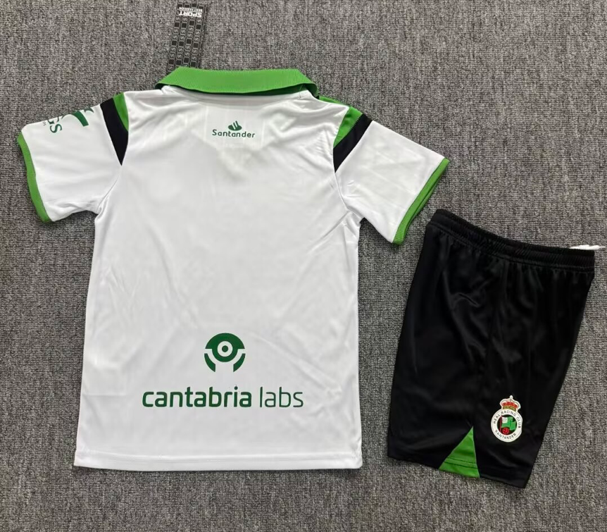 2026/27 Racing de Santander Home Kids Football Kit — image 2 of 2