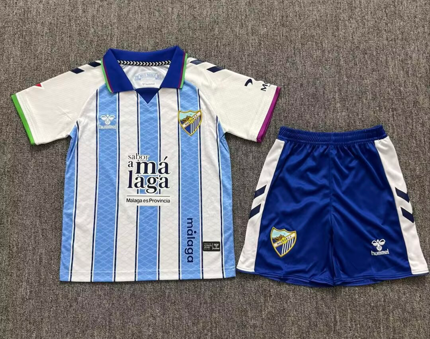 2026/27 Málaga Home Kids Football Kit — image 1 of 2