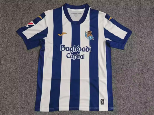 2026/27 Real Sociedad Home Fan Version Football Jersey — image 1 of 2