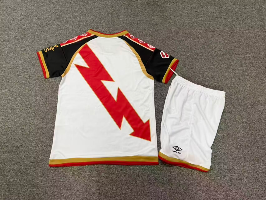 2026/27 Rayo Vallecano Home Kids Football Kit — image 2 of 2