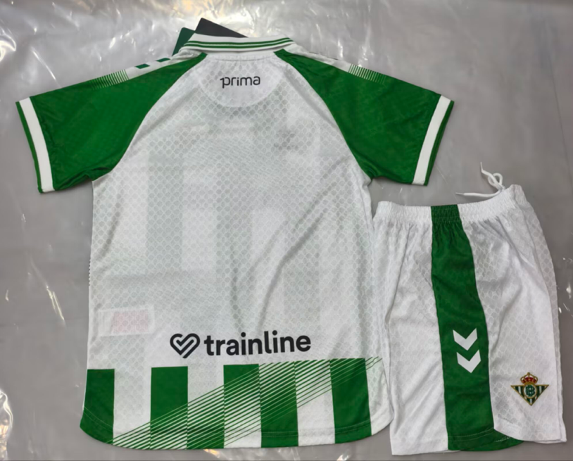2026/27 Real Betis Home Kids Football Kit — image 2 of 2