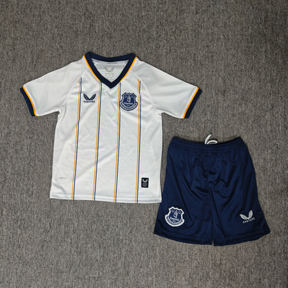 2026/27 Everton Away Kids Football Kit — image 1 of 2