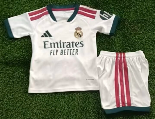 2026/27 Real Madrid Home Kids Football Kit — image 1 of 1