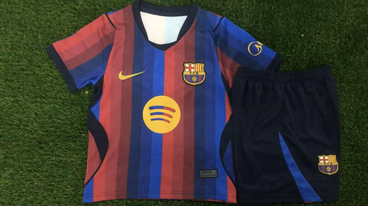 2026/27 Barcelona Home Kids Football Kit — image 1 of 1