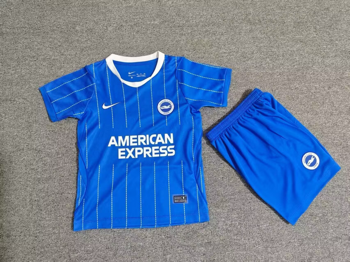 2026/27 Brighton & Hove Albion Home Kids Football Kit — image 1 of 2