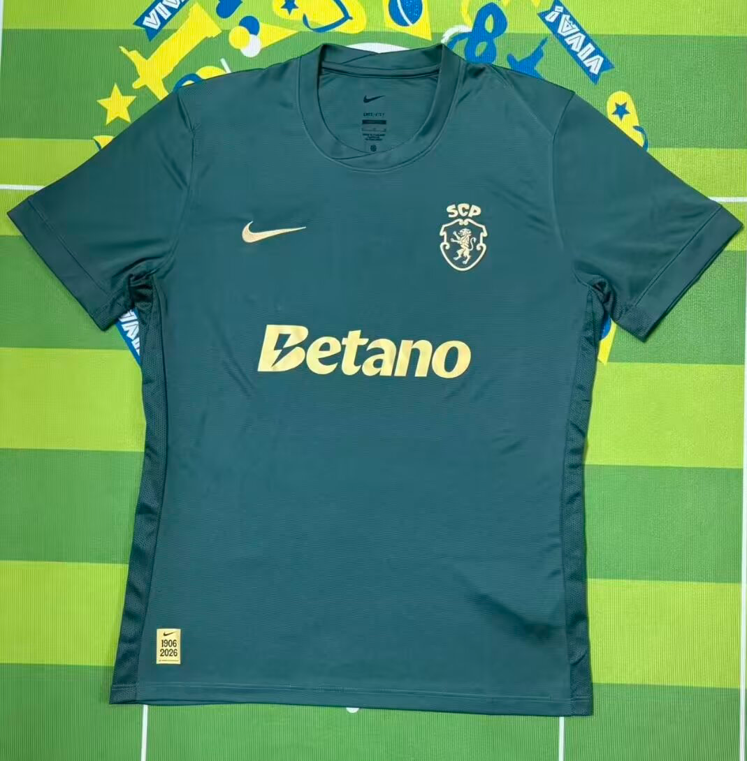2026/27 Sporting CP 120th Anniversary Fan Version Football Jersey — image 1 of 2