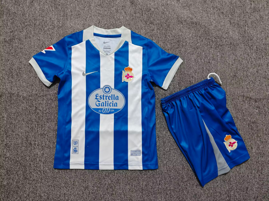 2026/27 Deportivo La Coruña Home Kids Football Kit — image 1 of 2