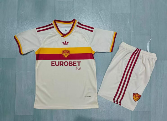2026/27 AS Roma Away Kids Football Kit — image 1 of 2
