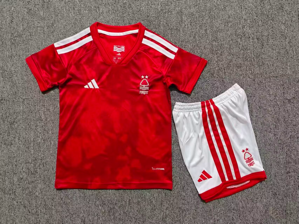 2026/27 Nottingham Forest Home Kids Football Kit — image 1 of 2