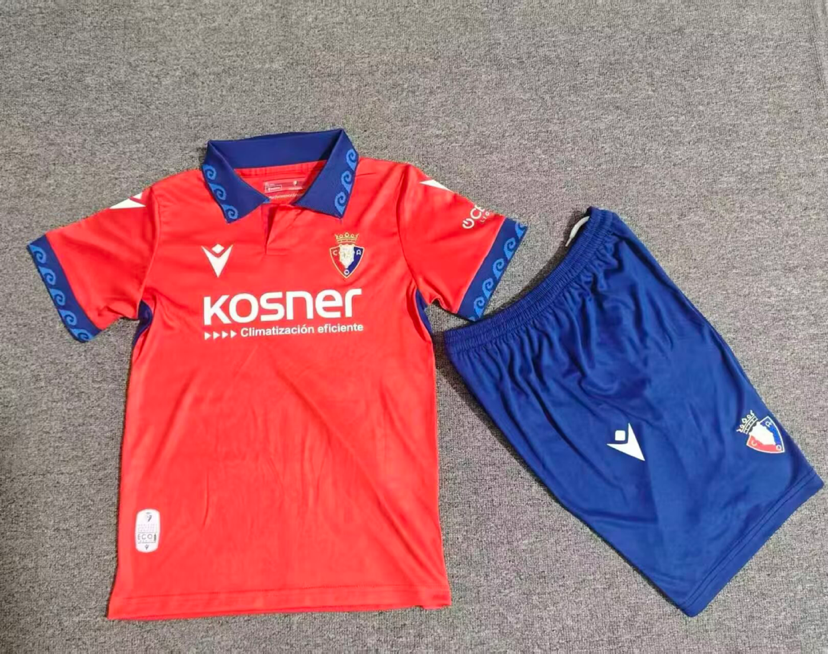 2026/27 Osasuna Home Kids Football Kit — image 1 of 2