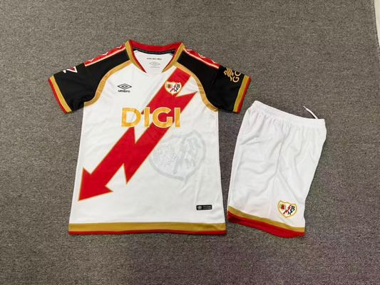 2026/27 Rayo Vallecano Home Kids Football Kit — image 1 of 2