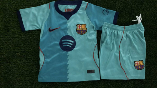 2026/27 Barcelona Third Kids Football Kit — image 1 of 1